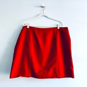 TALBOTS - Wool Skirt - Red - 20WP